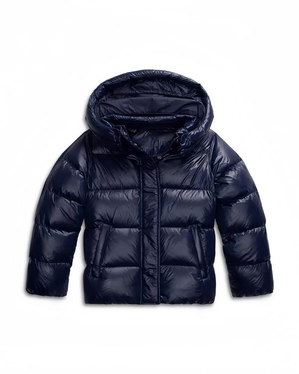 Women's Casual Hooded Cotton Jacket Puffer - Image 2