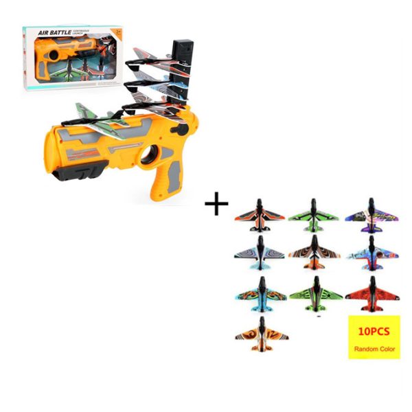 Children's Outdoor Boy Toys Hand Throwing Spin Glider Model Launcher - Image 9