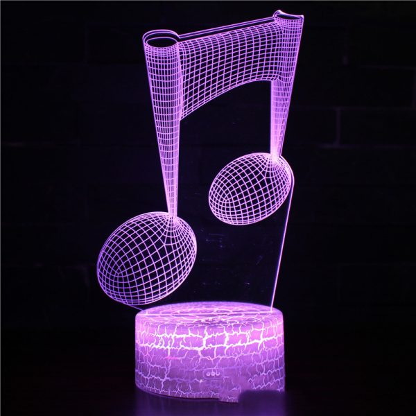 Musical note series night light