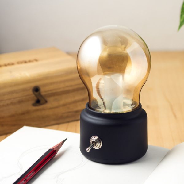 New Vintage LED light bulb lamp bright night light lamp charging retro creative lamp - Image 2