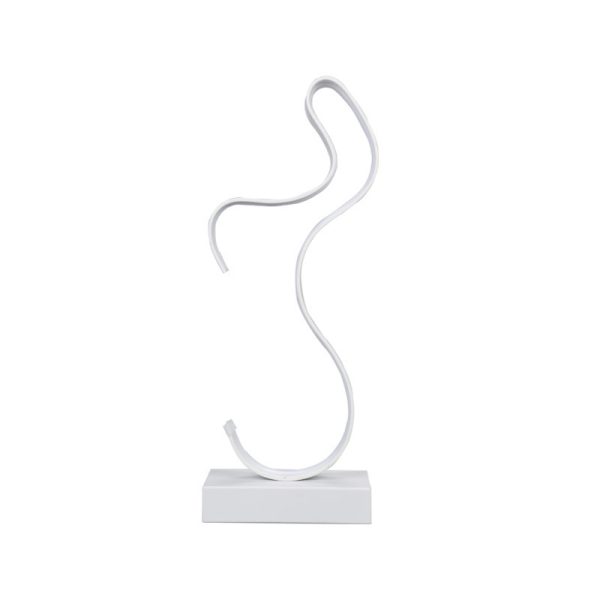 Postmodern Minimalist Shaped Table Lamp Romantic Bedroom - Image 4