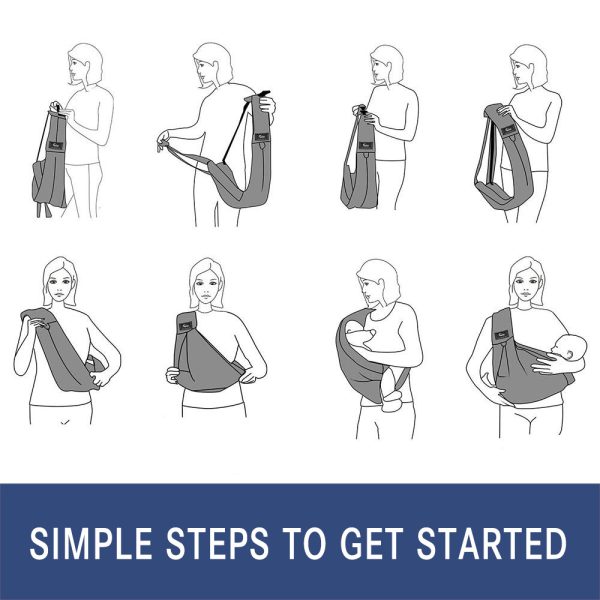 Baby Carrier Four Seasons Breathable Mesh Portable - Image 3
