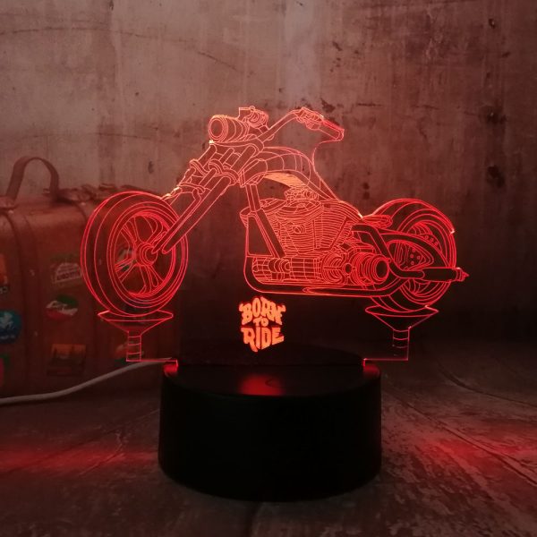 Motorcycle colorful 3D lights - Image 5