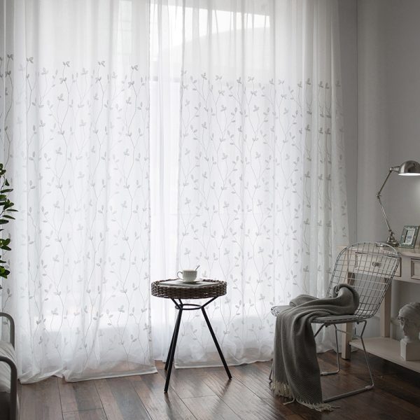 Gauze curtain of bedroom curtain of rural wind sitting room - Image 3