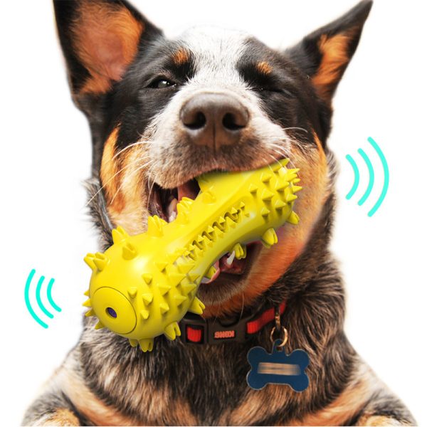 Vocal Dog Toothbrush Toy - Image 3