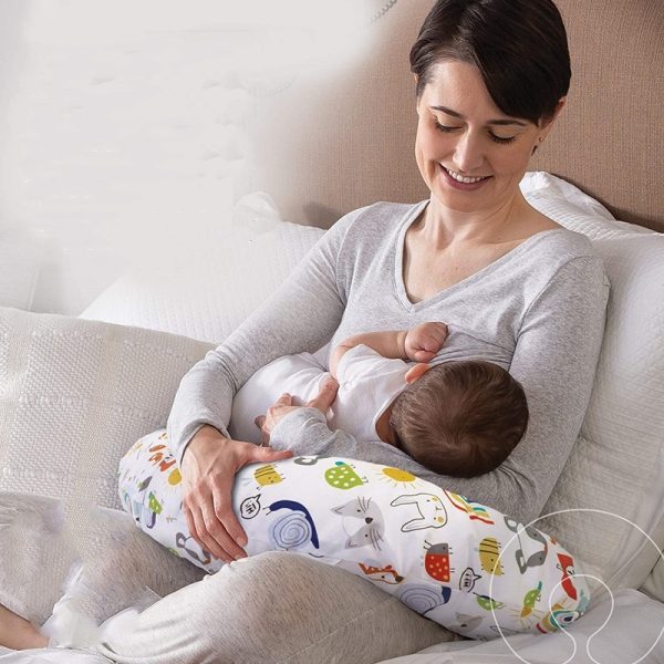 Baby Feeding Pillow Pillowcase Elastic U-shaped Breastfeeding - Image 3