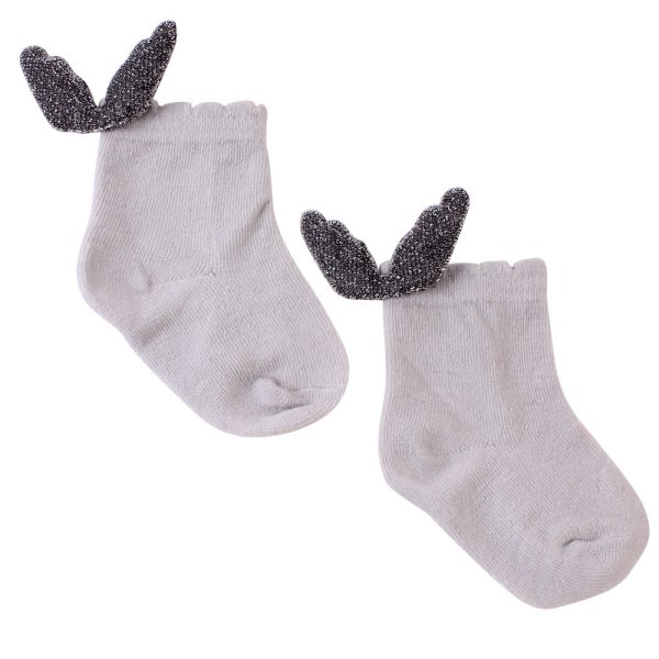 Angel wings baby loose mouth socks - Image 3