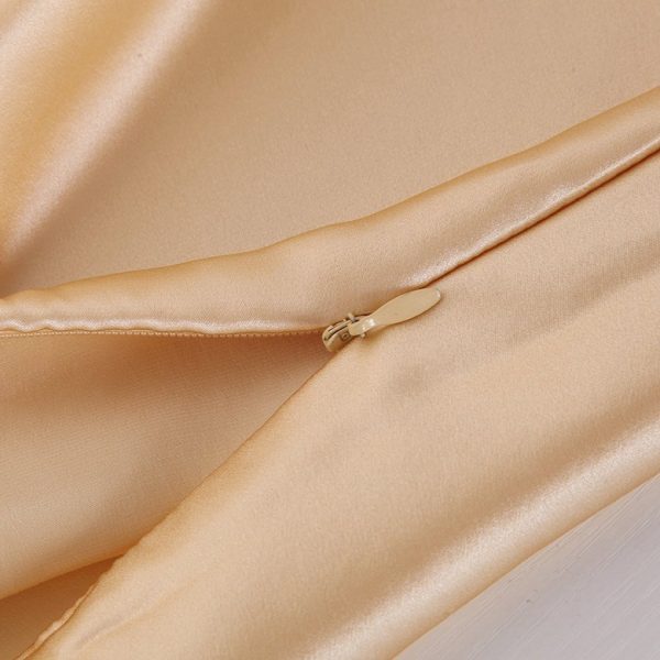 Pillowcase Satin Solid Color Simulation Silk Single Pillowcase Ice Silk Pillowcase - Image 6