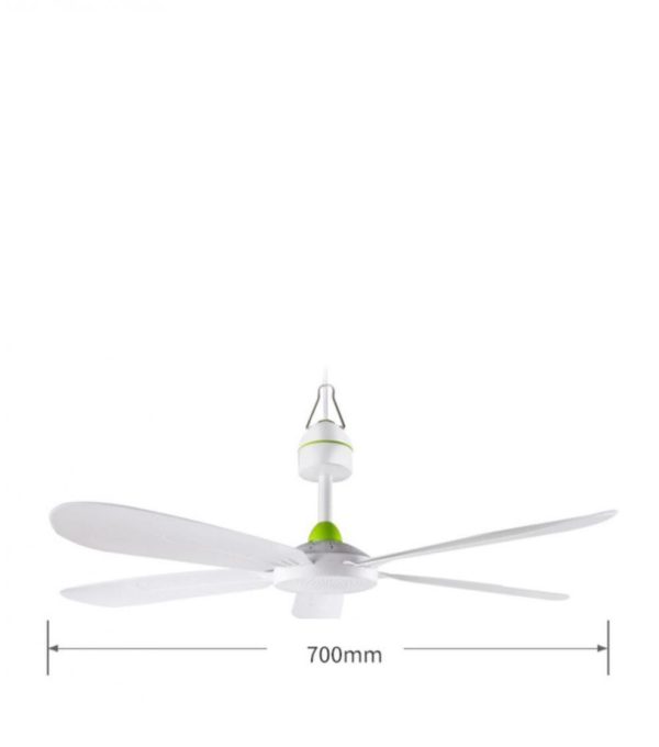 Small Ceiling Fan Household Dormitory Bed Plastic Five-leaf Wind Mute - Image 5