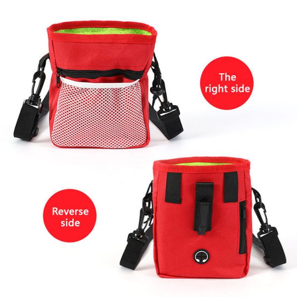 Dog Treat Pouch, Dog Training Treat Pouch For Pet, Dog Treat Pouch For Training Small To Large Dogs, Dog Treat Bag With Waist Belt Shoulder Strap Poop Bag Dispenser - Image 8