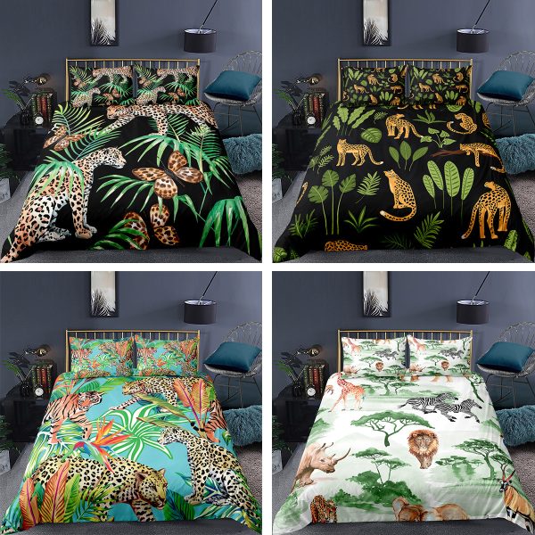 Digital Printed Bedding Home Textile Quilt Cover - Image 3