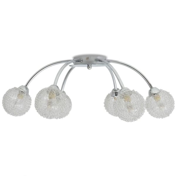 vidaXL Ceiling Lamp with 6 LED Bulbs G9 240 W