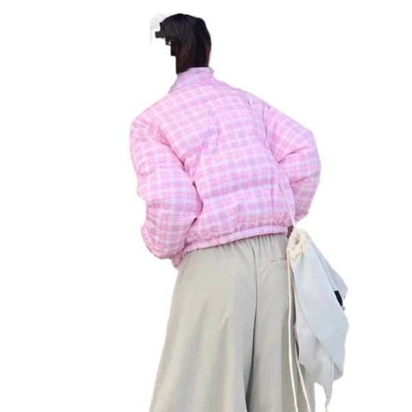 Winter New Dopamine Short Warm Down Cotton Jacket - Image 5