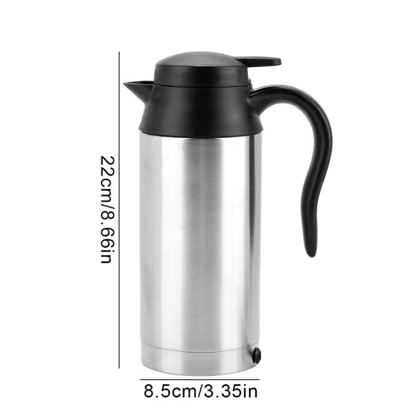 Portable 750ml 24V Travel Car Truck Kettle Water Heater Bottle for Tea Coffee Drinking - Image 7