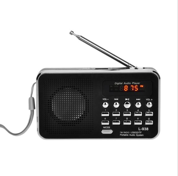 Multi-function card radio portable memory MP3 music player small speaker - Image 5