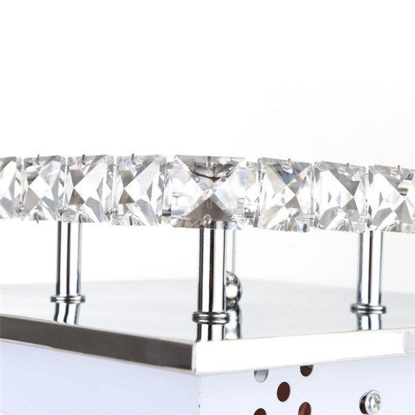 LED square creative crystal ceiling chandelier - Image 2