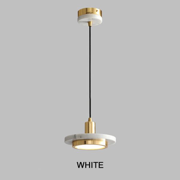 Nordic Round Marble Minimalist Chandelier - Image 7