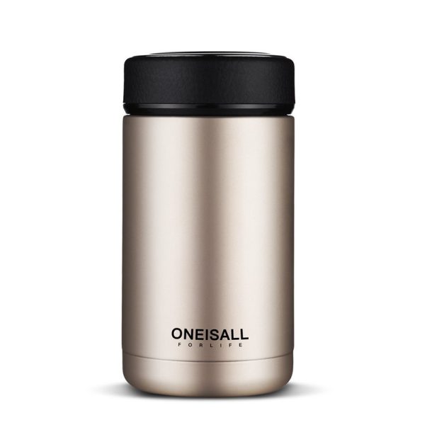 ONE IS ALL Men Gift Bottles 400ml Insulated Cup 304 Stainless Steel Mug Water Bottle Vacuum Flask Coffee Wine Mug - Image 7