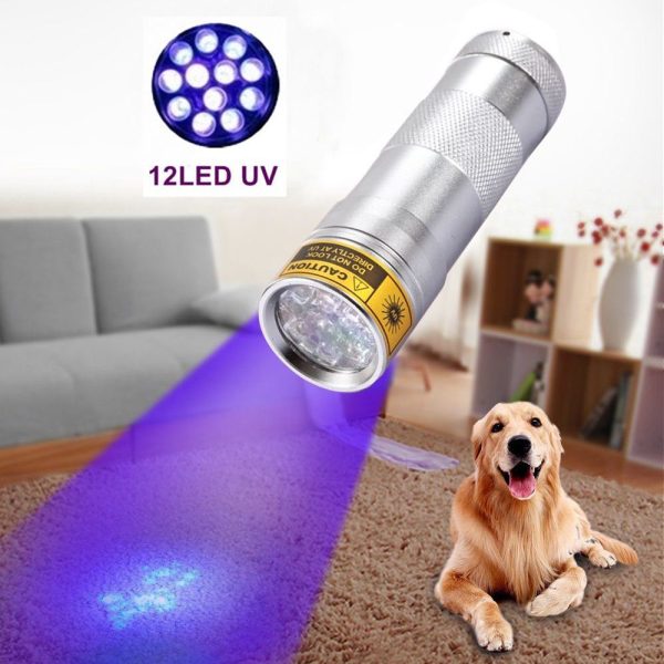 21LED violet flashlight LED violet UV UV Flashlight counterfeit flashlight - Image 5