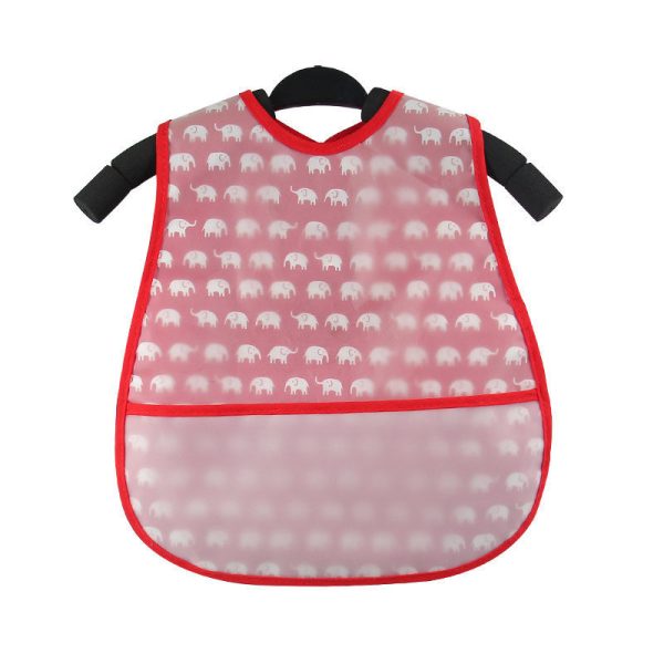 Baby eating bib girl baby waterproof children male painting apron - Image 6