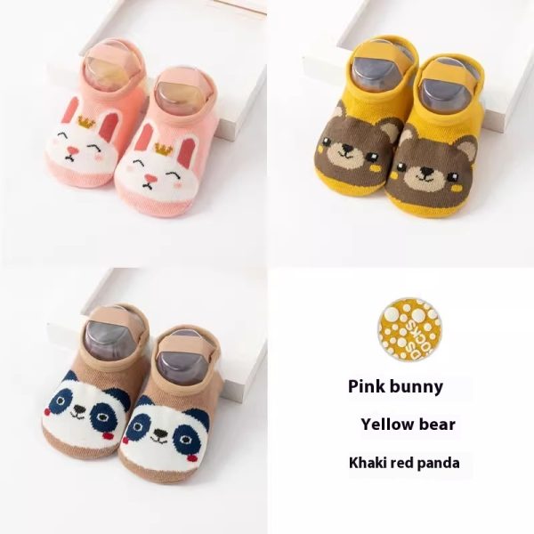 Cute Printed Anti Slip Cotton Socks For Infants And Young Children - Image 6