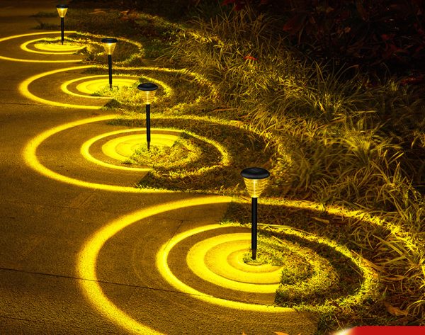 Solar Pathway Lights Led Home Outdoor Waterproof Plug-in Garden Atmosphere Landscape Light Waterproof Solar Path Lights Decorative For Yard Path Lawn - Image 3