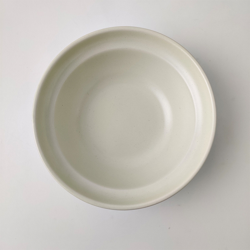 The Same Thick-Sided Bowl Home Japanese-style Nordic Single Creative Personality Fruit Salad Bowl Yogurt