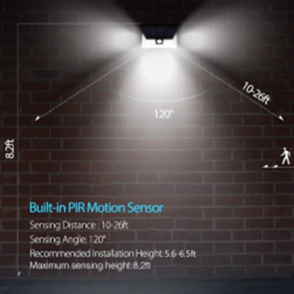 Solar Energy Body Induction Wall Lamp - Image 3