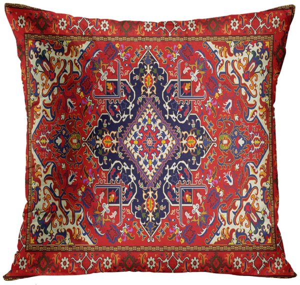 Persian Ethnic Linen Bohemian Pillowcase - Image 3