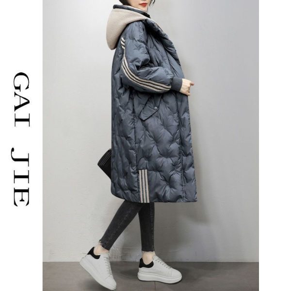 Korean Style Loose Fashion Thickened Casual Women's Coat - Image 3