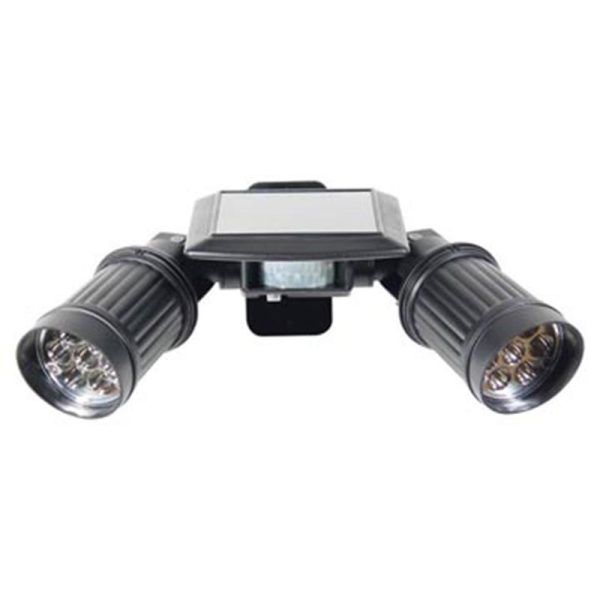 Solar sensor light double head spotlight - Image 4