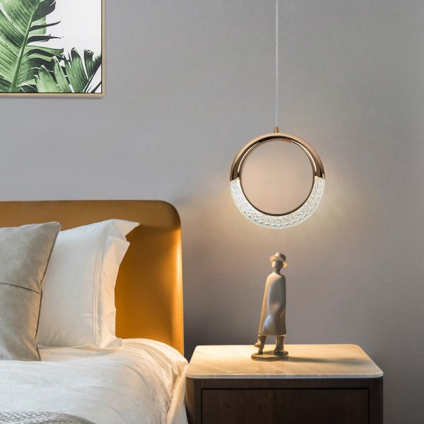 Light Luxury Postmodern Extremely Simple Head Small Chandelier - Image 4