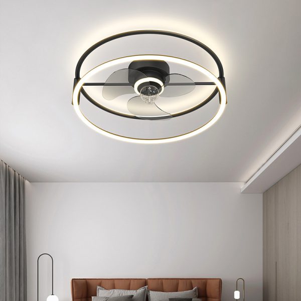 Modern Simple Dining Room Ceiling Fan Light - Image 4