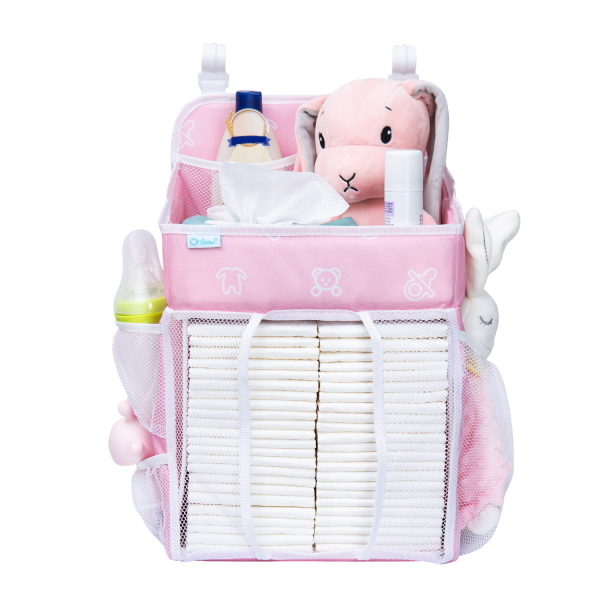 Multifunctional Diaper Bag Diaper Hanging Bag Hanging Basket Rack - Image 3