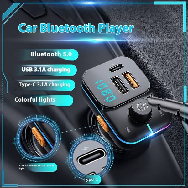 Car Bluetooth MP3 Player Charger - Image 2