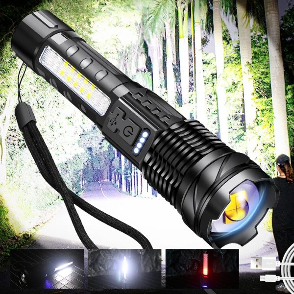 White Laser Waterproof Strong Light Flashlight - Image 5