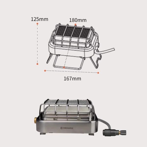 Warm Outdoor Multi-functional Voltage Regulator Heating Stove - Image 5