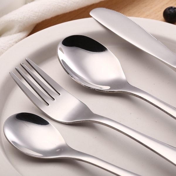 Stainless steel Western tableware - Image 2