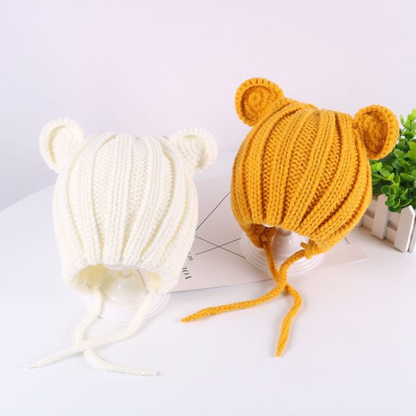 Children's Hats Handmade Knitted Woolen Hats - Image 5