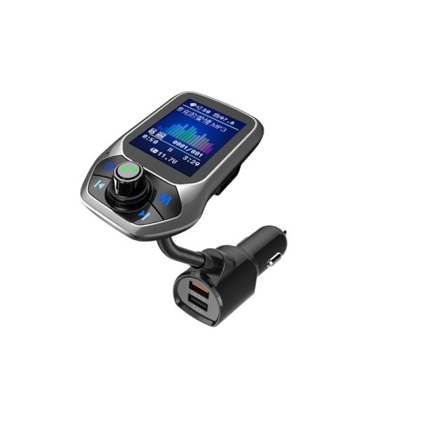 QC3.0 Bluetooth hands-free phone MP3fm transmitter - Image 4