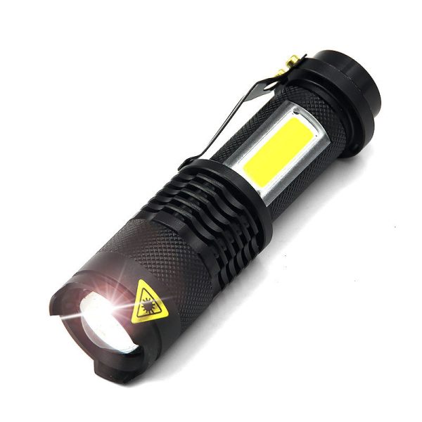 Mini Aluminum Alloy Strong Light Flashlight Outdoor Lighting - Image 4