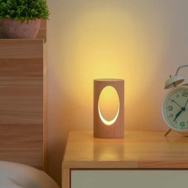 Solid wood LED reading lamp - Image 3