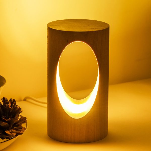 Solid wood LED reading lamp - Image 5