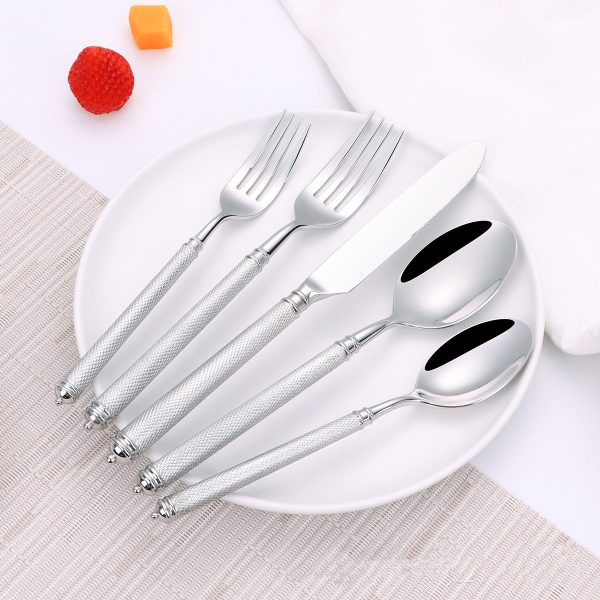 304 Stainless Steel Knife, Fork And Spoon Set