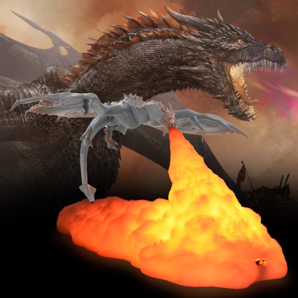 LED Rechargeable Table Lamp Gift Magic Dragon - Image 5