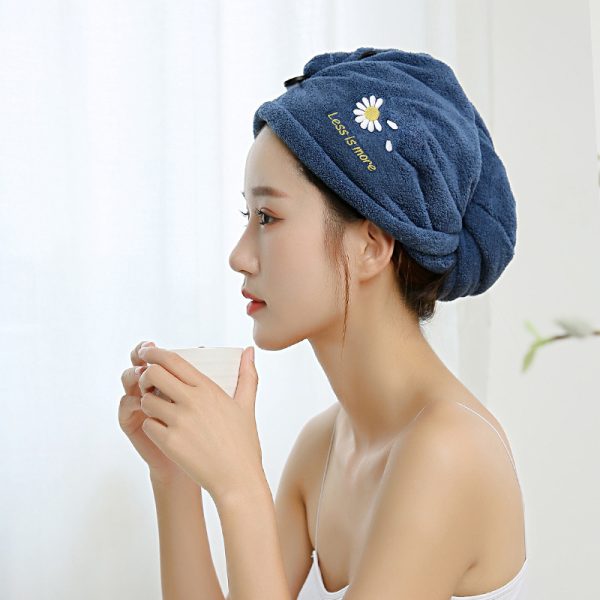 Hair Strong Water Absorption Does Not Hurt Hair Shampoo Bag Headscarf - Image 5