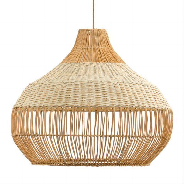 Japanese Lighting Creative Rattan Art Rattan Woven Lampshade Bedroom Restaurant - Image 2