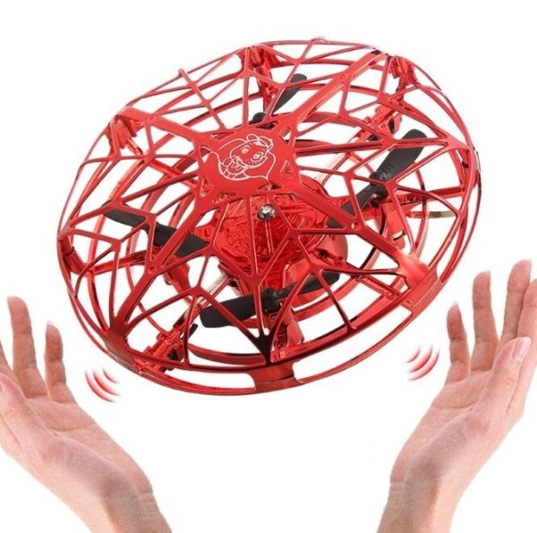 Flying Helicopter Mini Drone UFO RC Drone Infraed Induction - Image 3