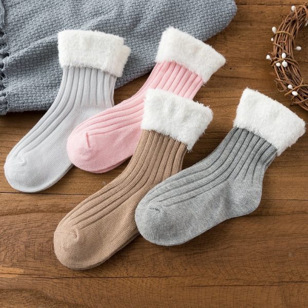 Breathable Baby Lace Cotton Children's Socks Turn Over Children's Socks Manufacturers - Image 5