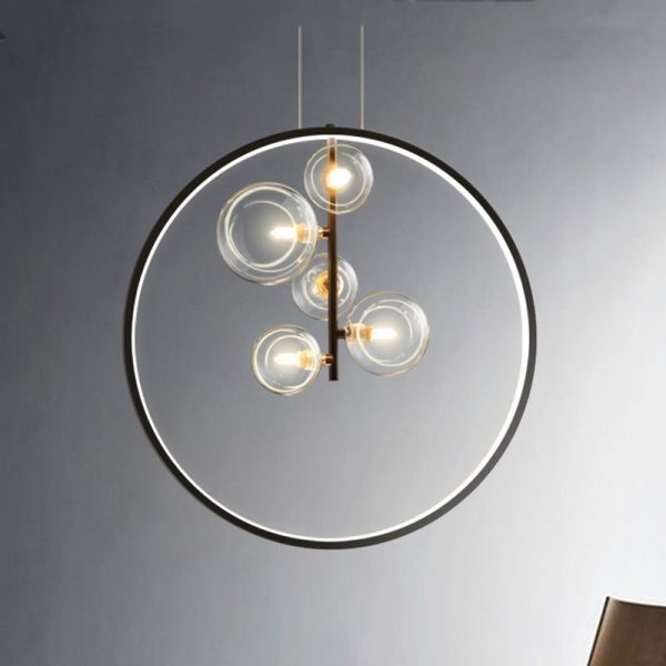 Modern Nordic Minimalist Bubble Chandelier - Image 2